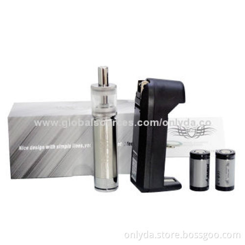 Electronic cigarette starter kit, Kamry K103, stainless steel mechanical mod, 18350 battery